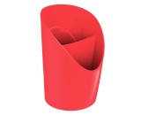 Suport instrumente de scris Esselte Europost VIVIDA, PS, reciclabil, rosu