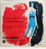 Ben Webster With Strings &lrm;&ndash; Music For Loving NM / VG+ vinil LP disc jazz Columbia UK 1955