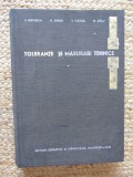 I. Lazarescu - Toleranțe și măsurări tehnice