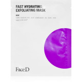 Cumpara ieftin Face D Fast Hydrating mască textilă exfoliantă 17 ml