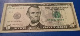 Bancnota 5 Dollar SUA 2021 Lincoln