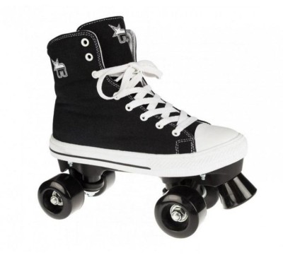 Role rookie canvas high 33 negru foto