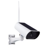 Camera inteligenta PRO, Panou solar, Acumulatori, Full HD 2MP, Wireless, iOS si Android, 4X Zoom, Microfon/ Difuzor, Waterproof IP66, Night Vision