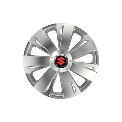 Set 4 capace roti Cu Inel Cromat Energy R15 Compatibil Cu Suzuki foto