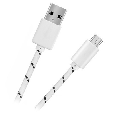 CABLU DATE IMPLETIT PLAT USB - MICRO USB foto