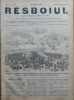 Ziarul Resboiul 1878, Nr. 174, Lupte Infanterie Ruse, Gravuri Nicolae Grigorescu, Carol I