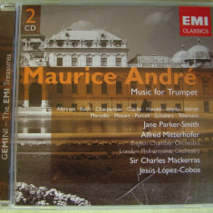 MAURICE ANDRE - Music For Trumpet - 2 C D Originale ca NOI