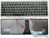 Tastatura Lenovo Gri S510 Rama, S510P Rama, T6E1 RU Rama, T6E1 US Rama, V 136520PS1 US Rama, IdeaPad Flex 15