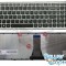 Tastatura Lenovo Gri IdeaPad Z501 Rama, IdeaPad Z501A Rama, IdeaPad Z510 Rama