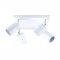 Spot patrat reglabil alb 4 X GU10 250mm