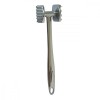 Ciocan pentru snitel, 2 tipuri de zimti, inox, 280 grame, Oem