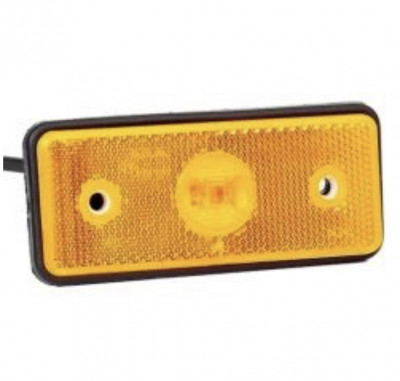 Lampa gabarit , LED, galbena, 12-36V,Fristom foto