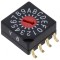 &Icirc;ntrerupător codificare SMD 2,54mm 100m&Omega; 2,45N