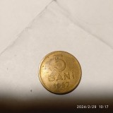 -Y- MONEDA ROMANIA 5 BANI 1957, Europa