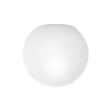 Abajur din sticla pentru lampi, bec LED E27, sticla, 100-240V, alb laptos