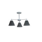 Lustra Fare 3XE27 IP20, alb+negru, Erste