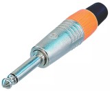 Mufa Jack 6.35mm Mono Neutrik, Tata, Metal, Argintiu, Audio Profesional, Conector 1/4&quot;