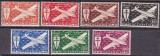 Oceania 1942 aviatie MI 181-187 MNH