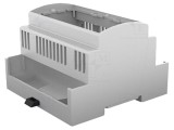 Carcasă pentru șină DIN, gri, 90x87,8x62 mm, model 5