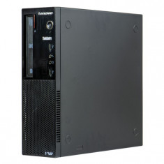 Unitate calculator Second Hand Lenovo Thinkcentre E73 SFF Procesor I5 4440S, Memorie RAM 8 GB, SSD 128 GB, DVD/RW