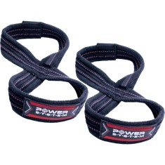 Power System Figure 8 Straps apărătoare pentru &icirc;ncheietură, fitness culoare Red S/M 2 buc