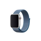 Cumpara ieftin Curea Tactical Cloth pentru Apple IWatch 1/2/3/4/5/6/SE 38/40mm Albastru