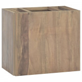 Dulap pentru baie de perete, 45x30x40 cm, lemn masiv de tec GartenMobel Dekor, vidaXL