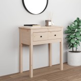 Cumpara ieftin Masă consolă, 70x35x75 cm, lemn masiv de pin