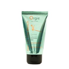 Lubrifiant cu aromă ORGIE Lube Tube &ndash; Cocktail Intimate Gel SEX ON THE BEACH, pe bază de apă, 50 ml