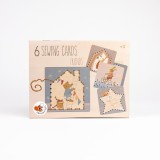 Joc de indemanare - Set 6 planse de cusut cu siret Egmont Toys