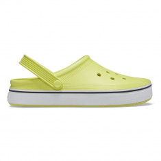 Saboți Crocs Crocband Off Court Clog Galben - Citrus