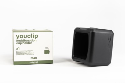 YouClip &amp;ndash; suport multifuncțional pentru pahare, adecvat vehiculelor Dacia Duster III, Spring, Bigster. foto