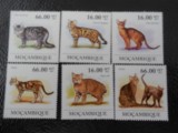 Mozambic -Fauna ,pisici-serie completa ,MNH, Nestampilat