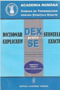 Dictionar Explicativ pentru Stiintele Exacte - Energetica Energ 6 foto