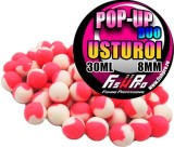 Pop-Up FISH PRO Duo, Pink White, Usturoi, 8mm, 65buc