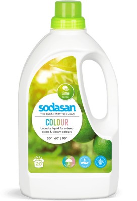 Detergent bio lichid color 1.5L lime SODASAN foto