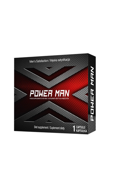 Pastile pentru erectie si potenta, Power Man&trade; Forte 1 capsula