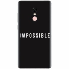 Husa silicon pentru Xiaomi Redmi Note 5A Prime, Impossible