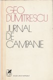 GEO DUMITRESCU - JURNAL DE CAMPANIE