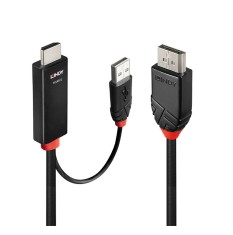 Cablu Lindy 1m HDMI la DisplayPort &amp;quot;LY-41498&amp;quot; (timbru verde 0.18 lei) foto