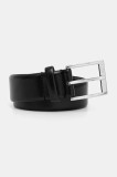 BOSS curea de piele barbati, culoarea negru, 50482241
