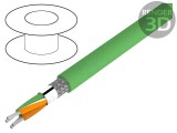 Cablu Ethernet Cat.5e SF/UTP 1x4x26AWG Cu PUR