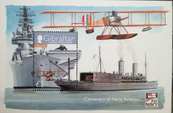 BC59, Gibraltar 2009, colita centenarul aviatiei navale