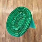 Folie constructii 4 m x 50 m , 100 &micro;m, verde , rLDPE reciclat- 200 mp