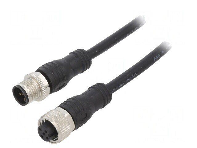Cablu de conectare M12 PIN 5 10m PVC 36VDC