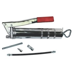 Set pompa de gresat manuala, decalimetru, din inox, 500 g