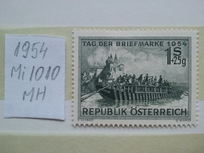 1954- Austria-Mi1010-MH foto