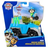Cumpara ieftin Vehicul cu figurina, Paw Patrol, Rescue Vehicle, Rex, 6071216