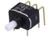 Comutator DPDT 0.01A 28VAC