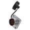 Soclu WF20 tată PIN 8 IP67 10A 500V 2mm2 aurit 14AWG